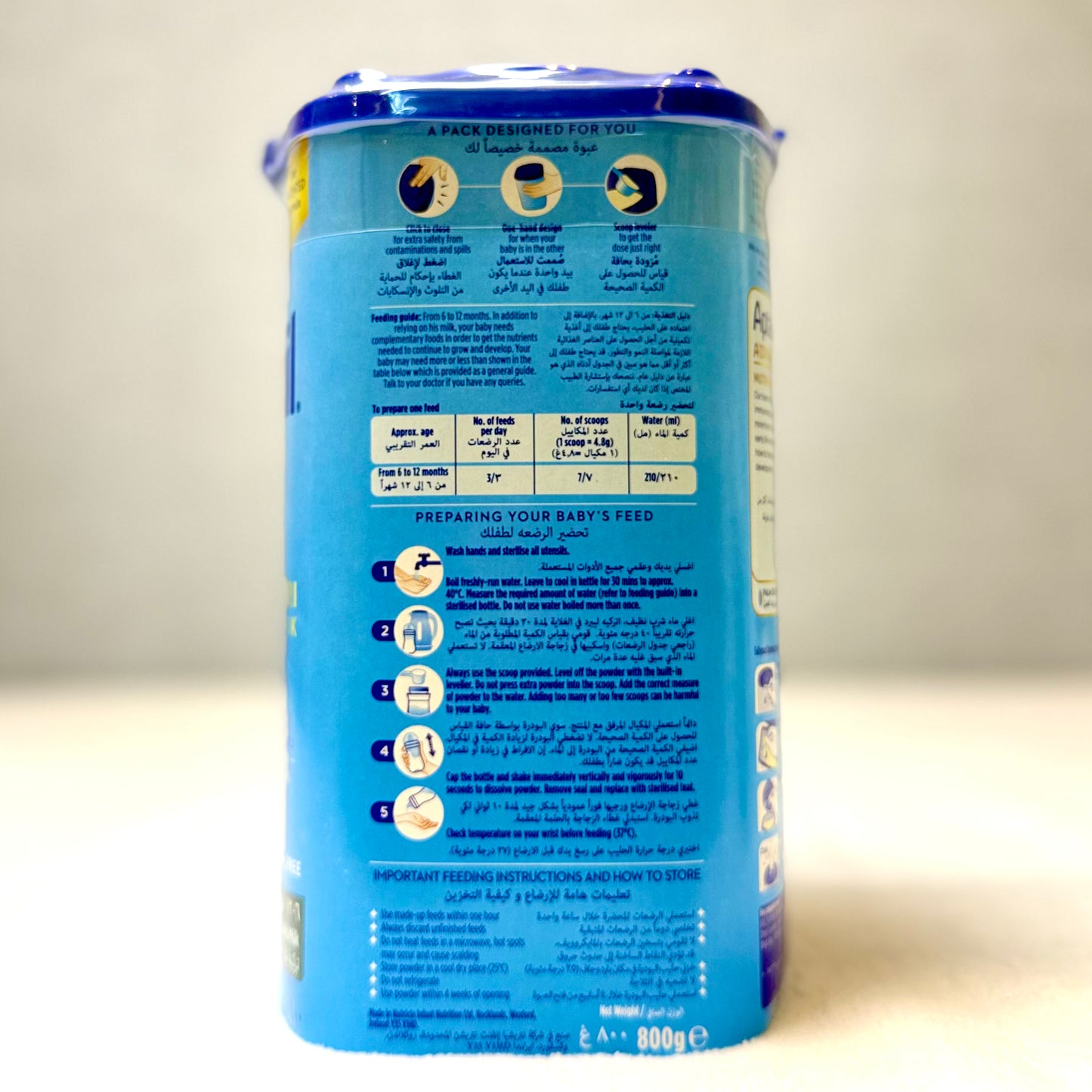 Aptamil Advance 2 Follow On Formula From 6-12 Months, 800G