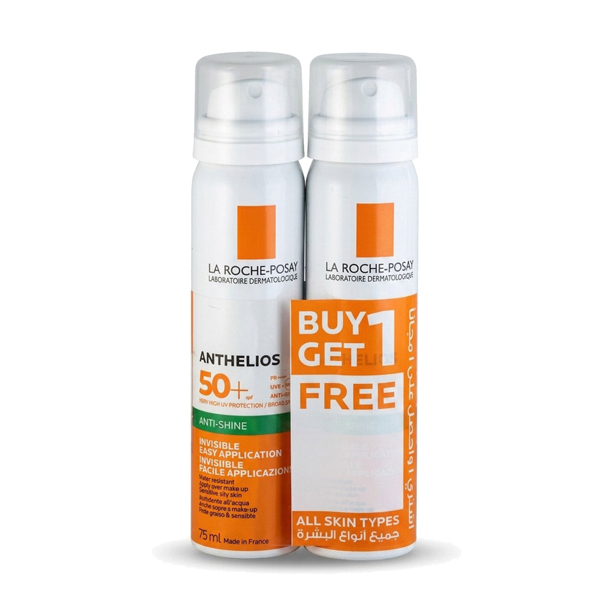 La Roche-Posay Anthelios Invisible Face Mist SPF50 (1+1 Offer Pack)
