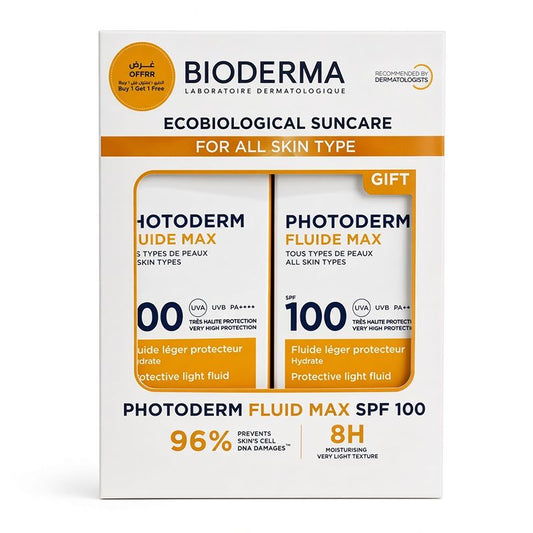 Bioderma Photoderm Max Fluid SPF 100 Sunscreen Offer Pack