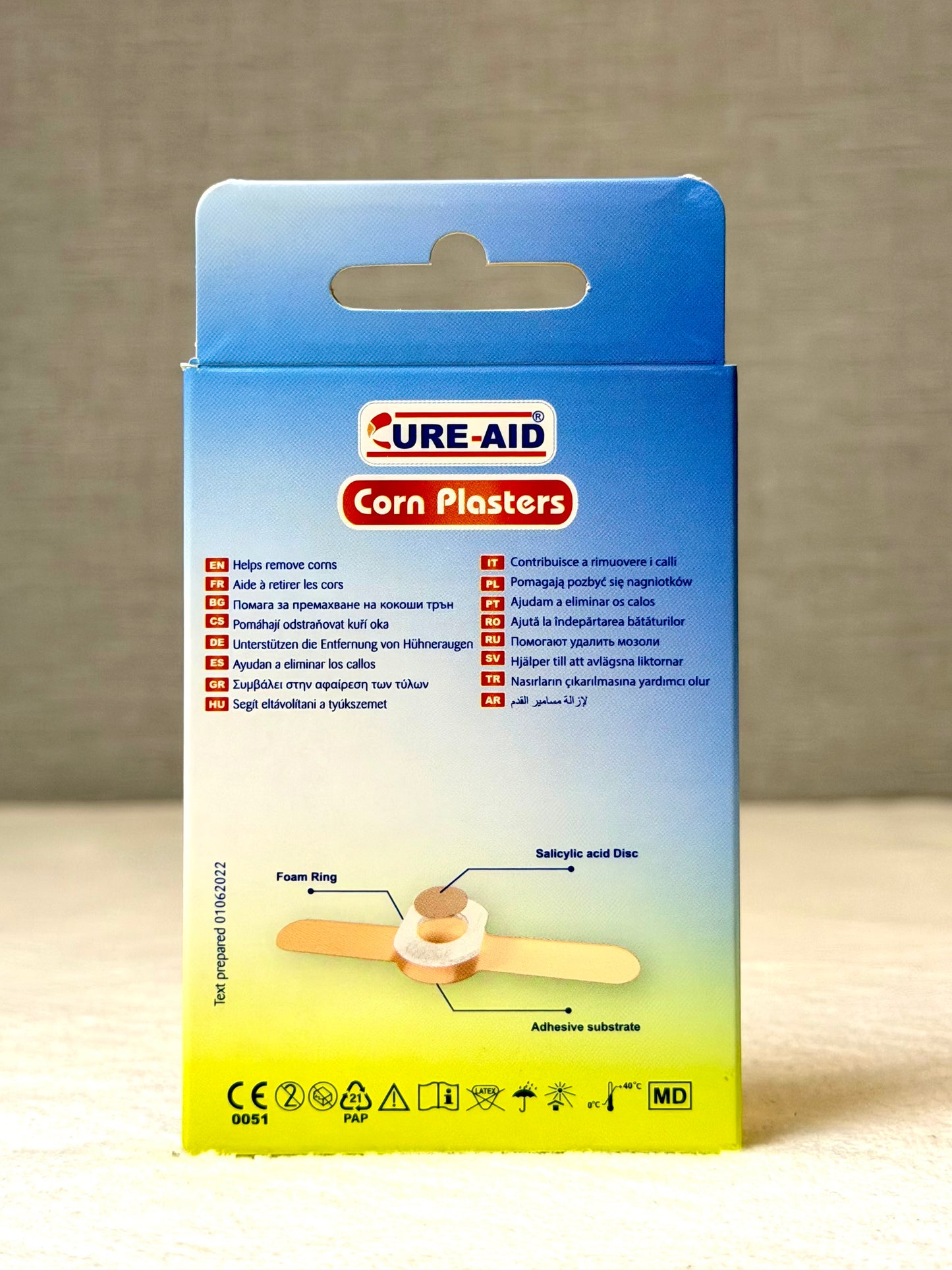 Cure Aid Harvy Corn Plaster, 10 Pieces