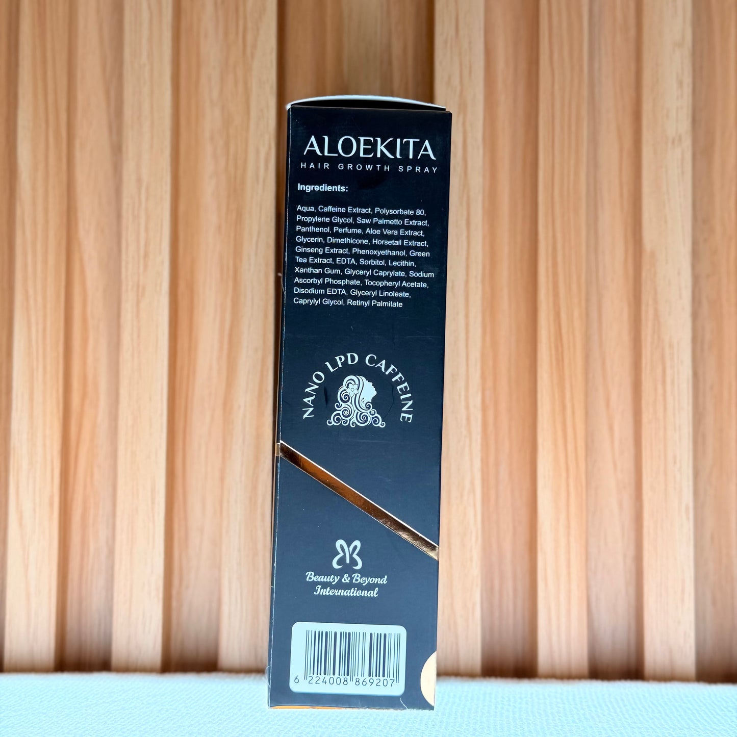 Aloekita Aloe Vera Hair Growth Scalp Spray for Hair Thinning & Hair Loss, 200ml