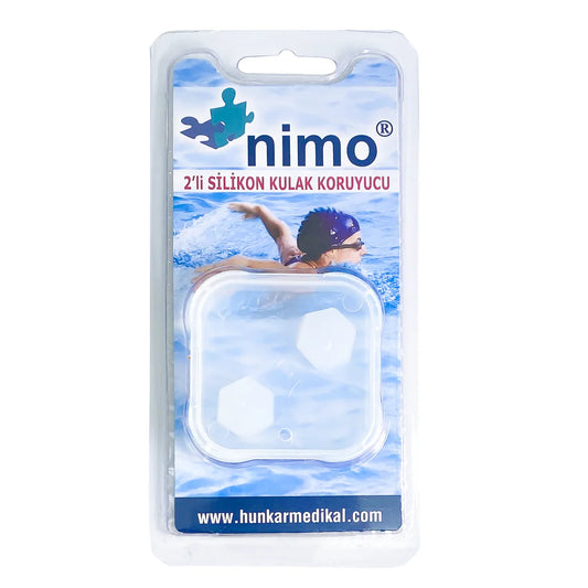 Nimo Silicone Ear Plugs For Kids, 2 Pairs