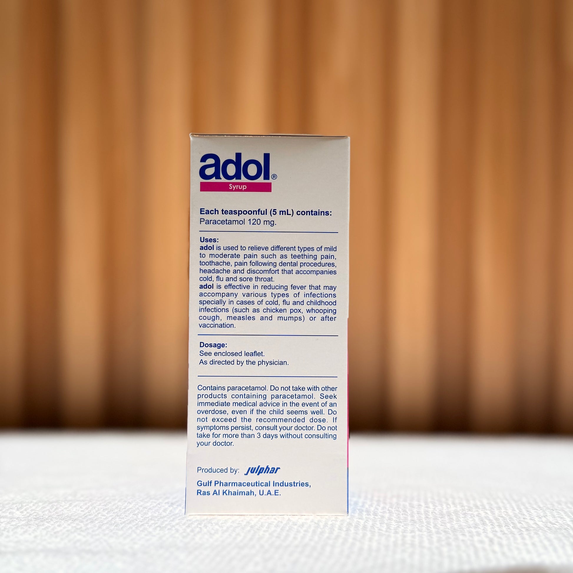 Adol 120 Mg/ 5Ml Syrup, 60 Ml