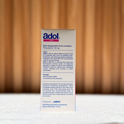 Adol 120 Mg/ 5Ml Syrup, 60 Ml