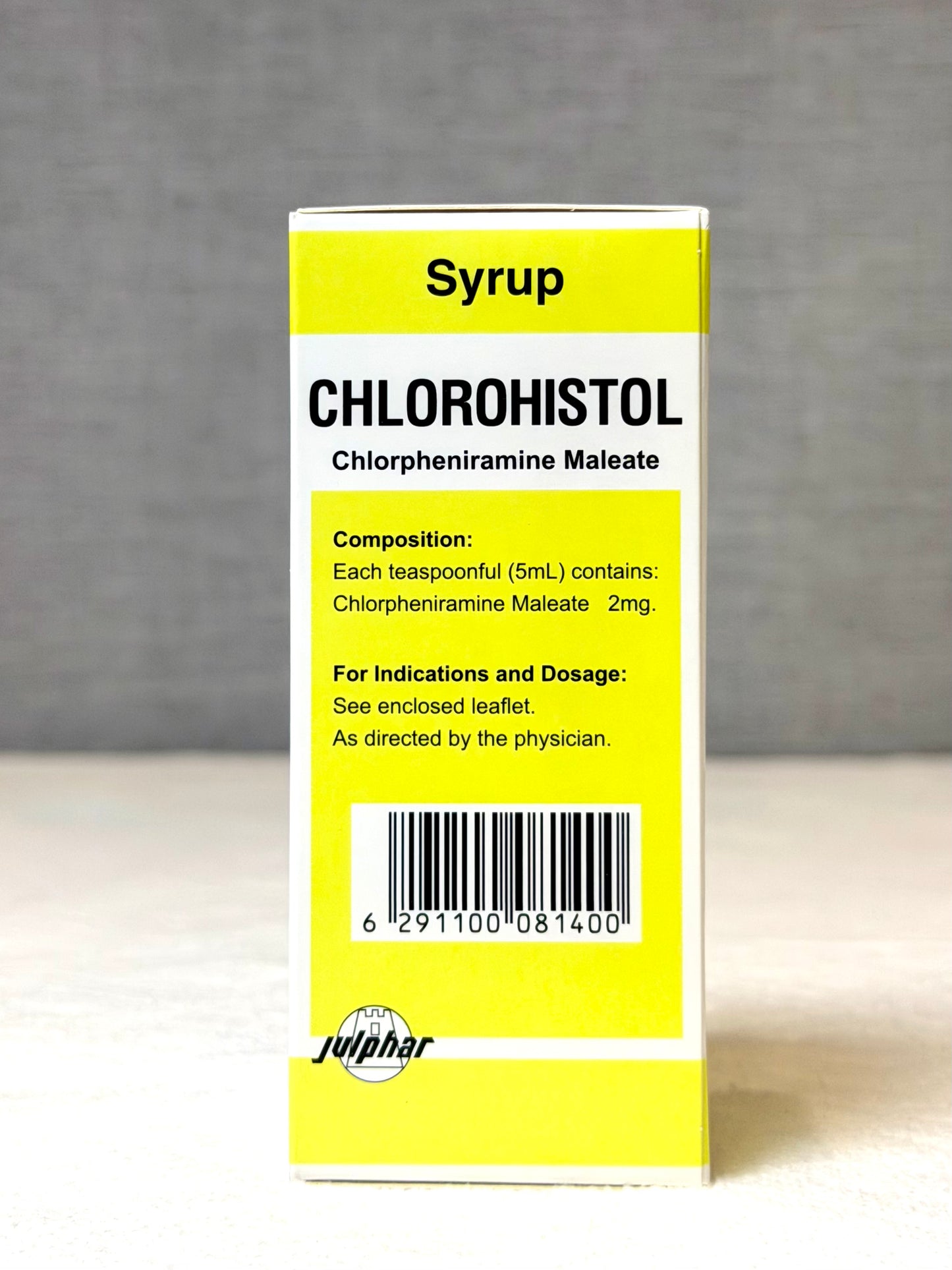 Chlorohistol Syrup 100 Ml