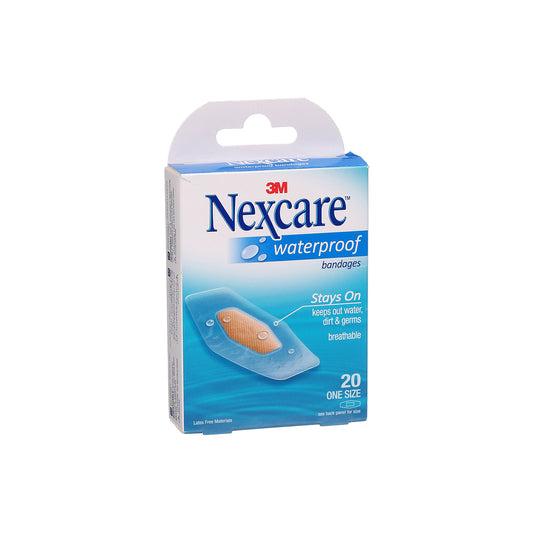 Nexcare Waterproof Bandages 20s