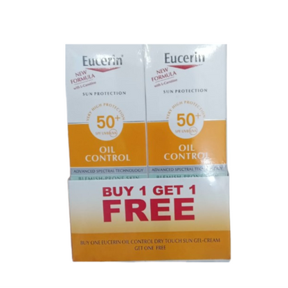 Eucerin Sun Oil Control Dry Touch SPF50 Face Fluid Offer Pack