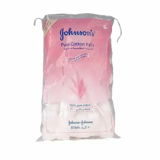 Johnson's Pure Cotton Wool Balls 50s