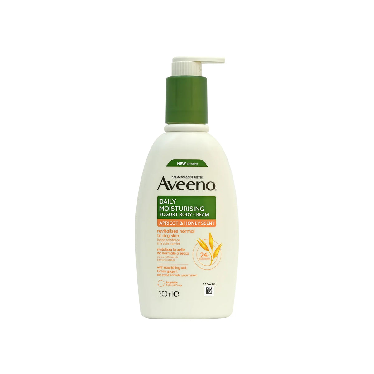 Aveeno Daily Moisturising Yogurt Body Cream 300ml