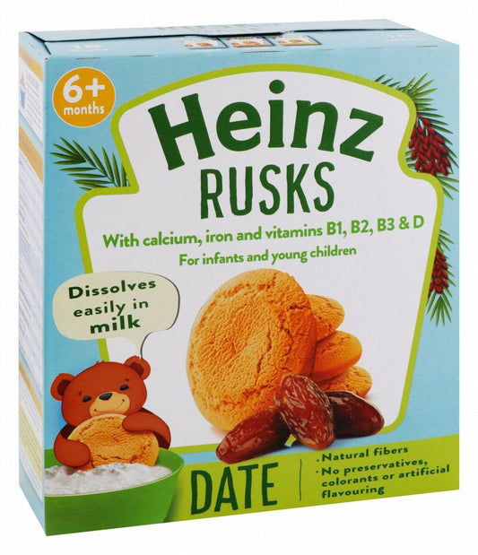 Heinz Farley's Rusks Date Flavour, 6+ Months, 300G