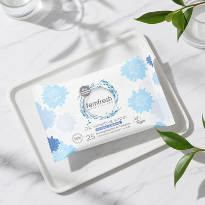 Femfresh Intimate Wipes 25 Wipes – pH-Balanced On-the-Go Feminine Freshness