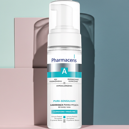 Pharmaceris A Puri-Sensilium Cleansing Face Foam for Dry & Sensitive Skin 150ml