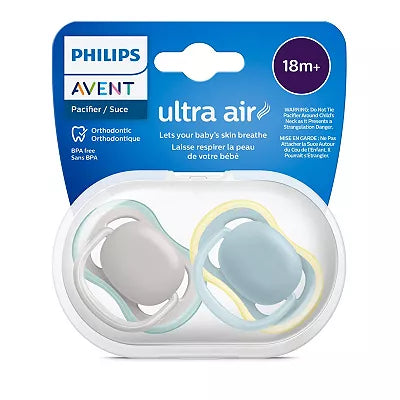 Philips Avent Ultra Air Soother 18M+, 2 Pieces