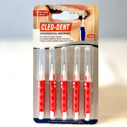 Optimal Cleodent Inter-Dental Bursh, 0.8mm, 1 Piece