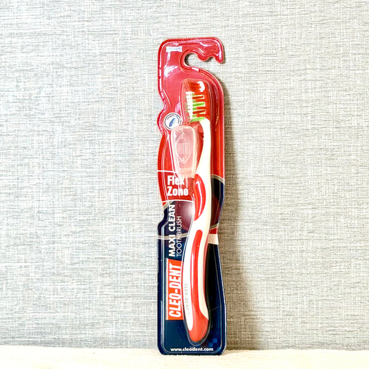 Cleo-Dent Maxi Clean Medium Tooth Brush