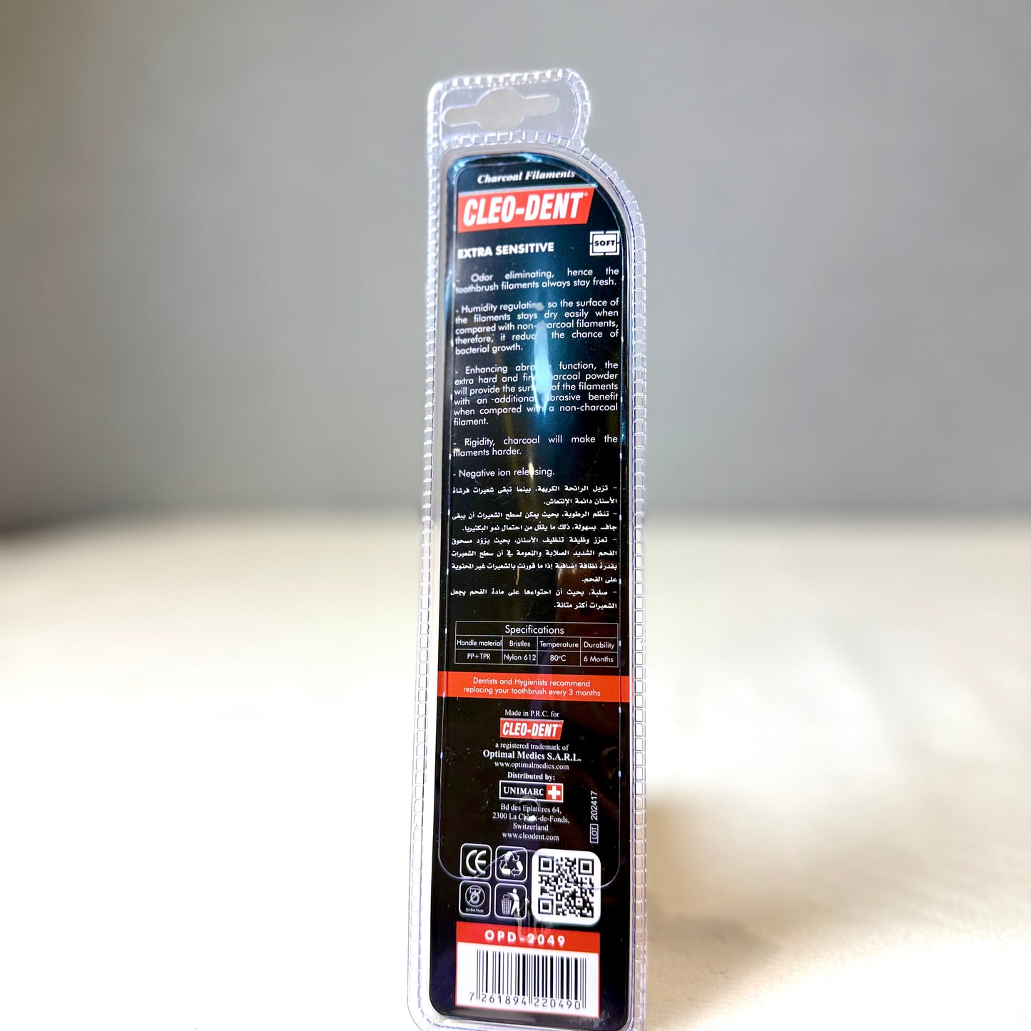 Cleo-Dent Extra Sensitive T/B Soft 2049