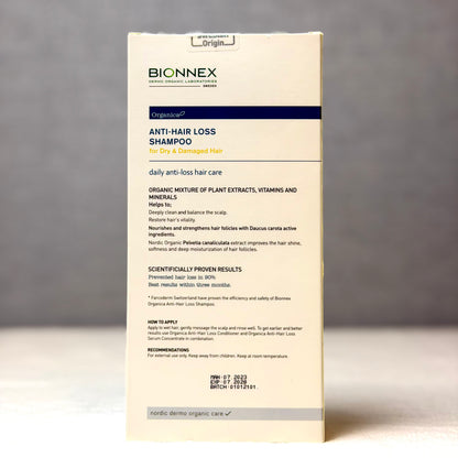 Bionnex Organica Anti Hair Loss Shampoo For Dry & Damaged Hair 300ml