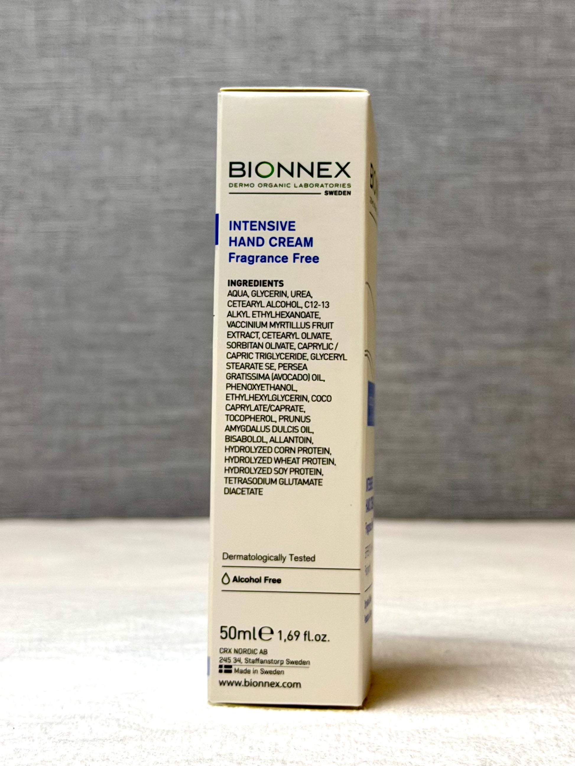 Bionnex Perfederm Intensive Hand Cream Fragrance Free 50ml