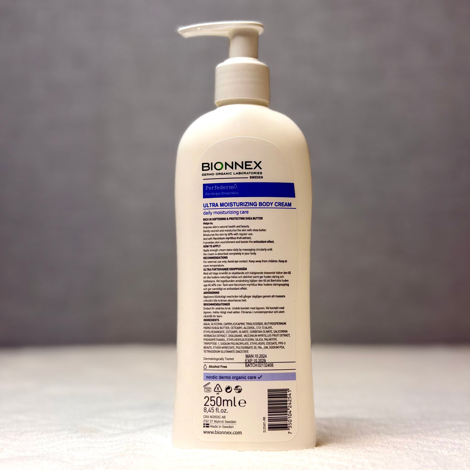 Bionnex Perfederm Body Moisturizer 250ml