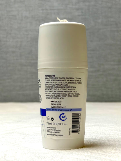 Bionnex Perfederm Deomineral Roll-On Deodorant For Normal Skin 75ml