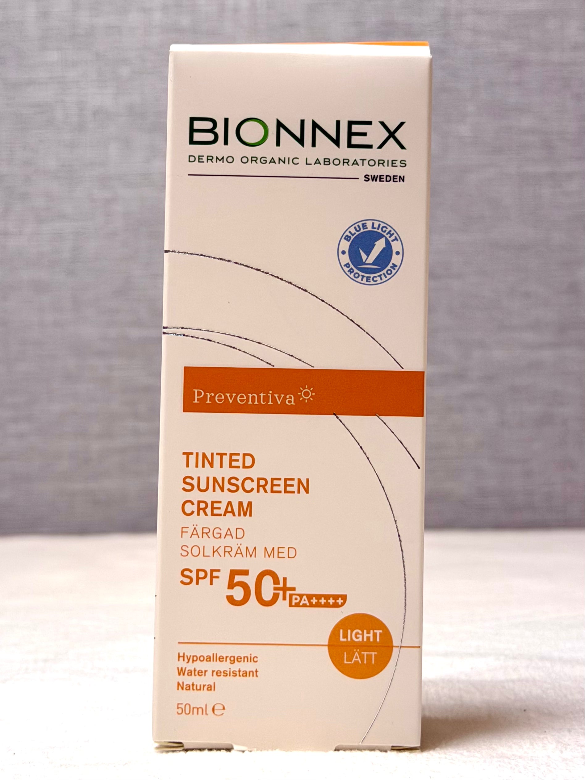 Bionnex Preventiva Tinted Sunscreen Cream SPF 50+ 50ml