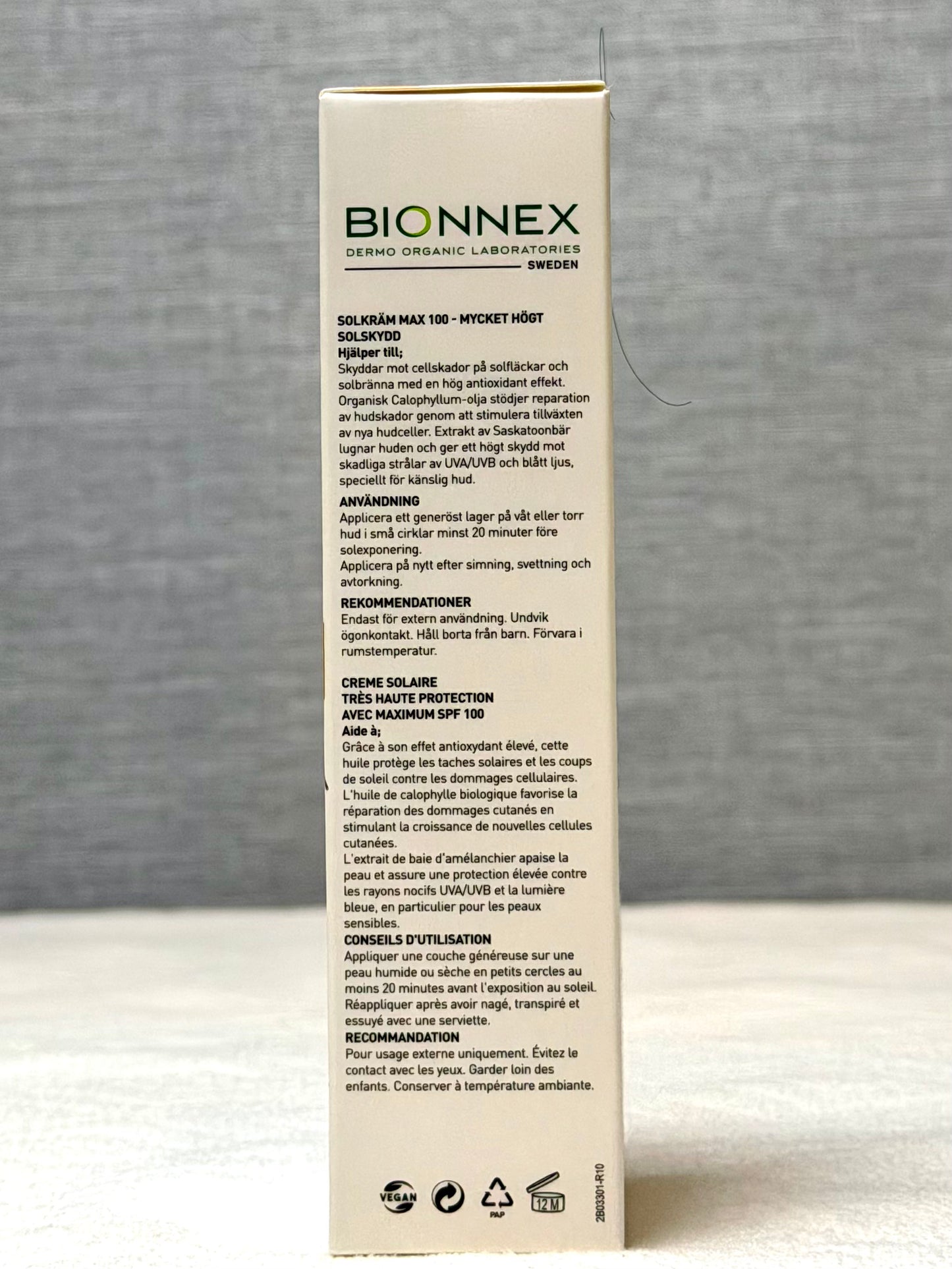 Bionnex Preventiva Sunscreen Cream SPF 100+ 50ml