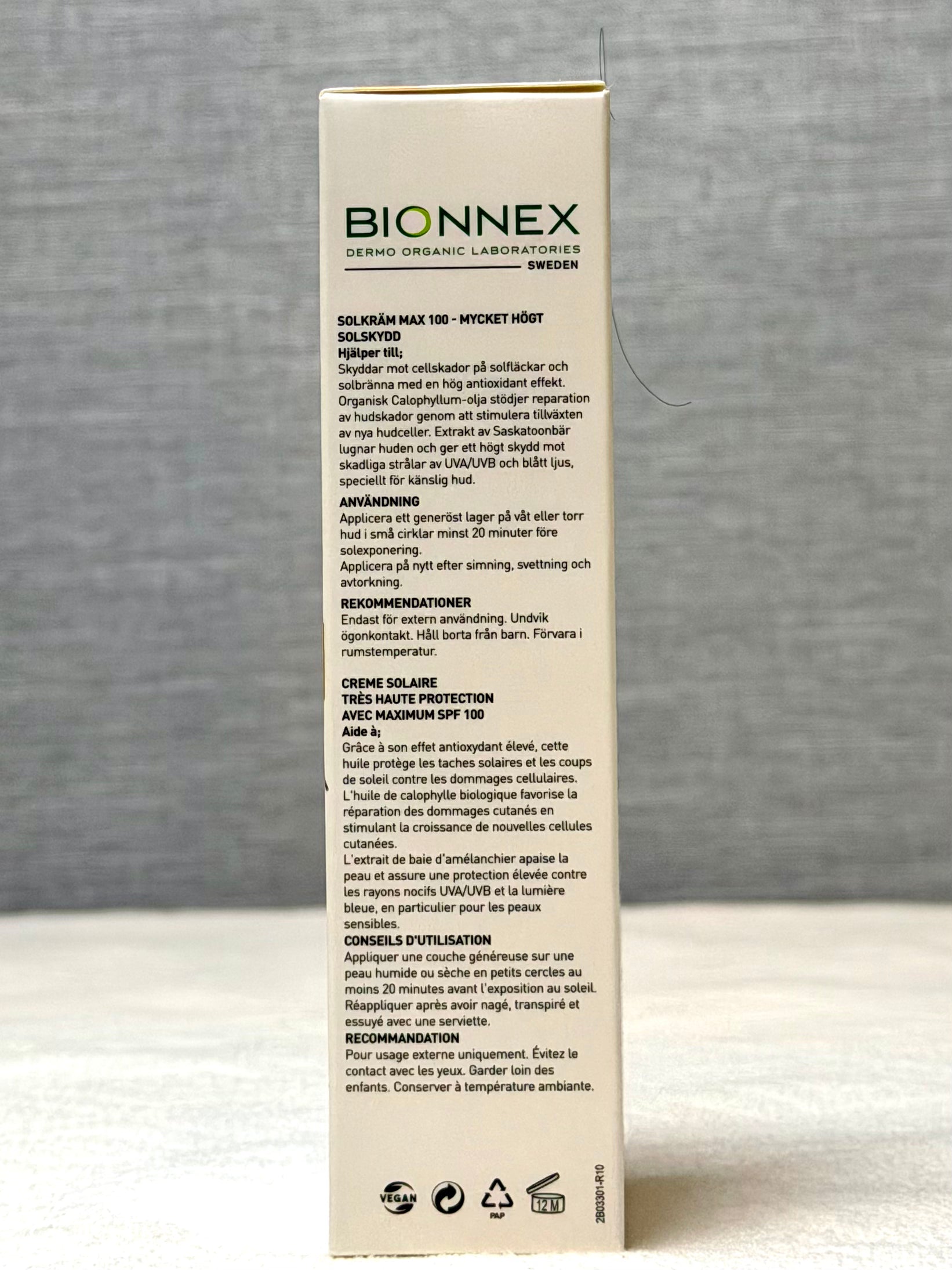 Bionnex Preventiva Sunscreen Cream SPF 100+ 50ml