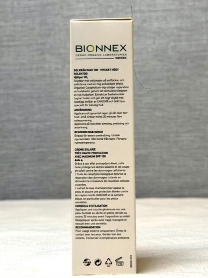 Bionnex Preventiva Sunscreen Cream SPF 100+ 50ml