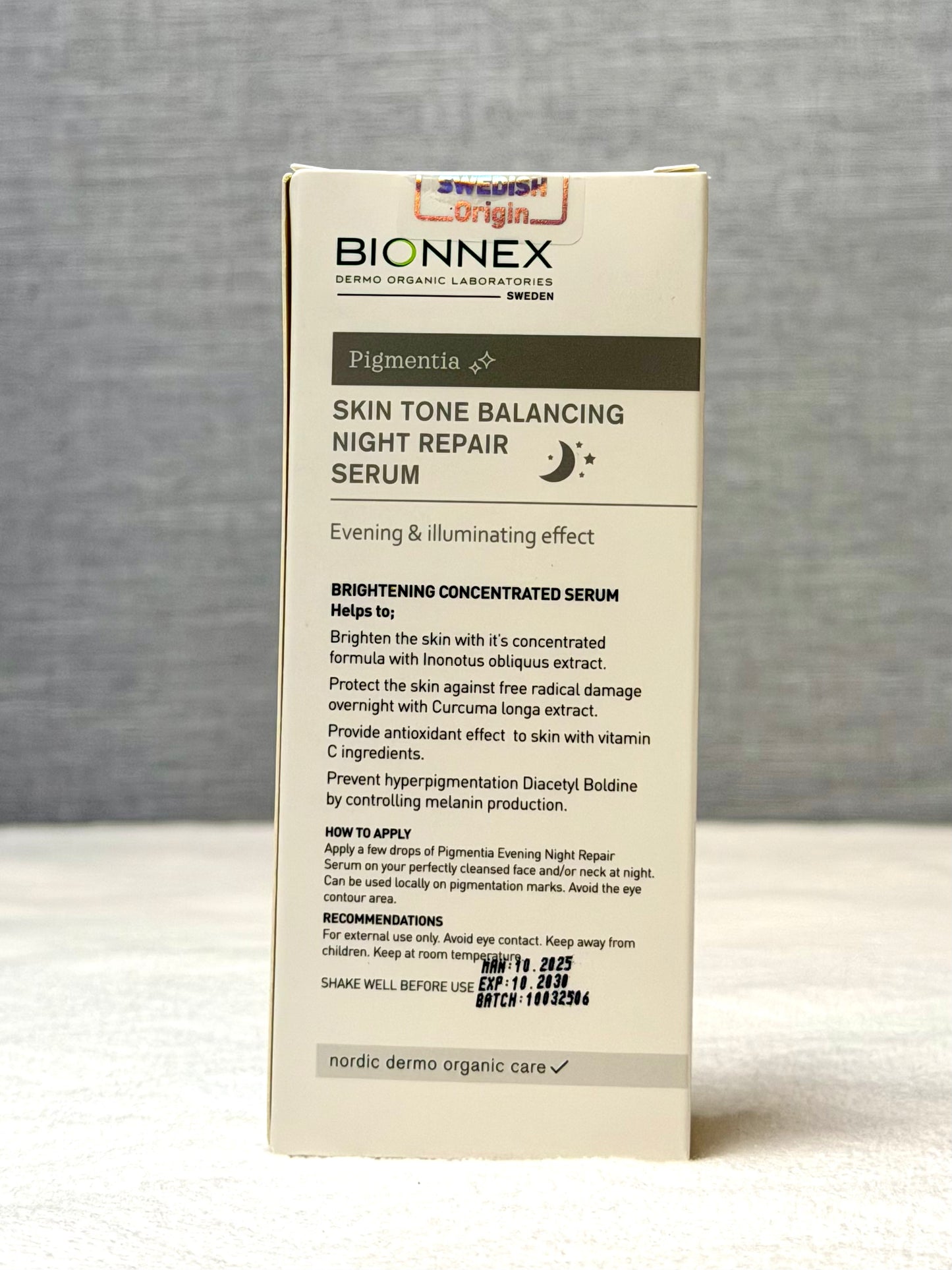 Bionnex Whitexpert Anti-Pigment Night Repair Serum 30ml