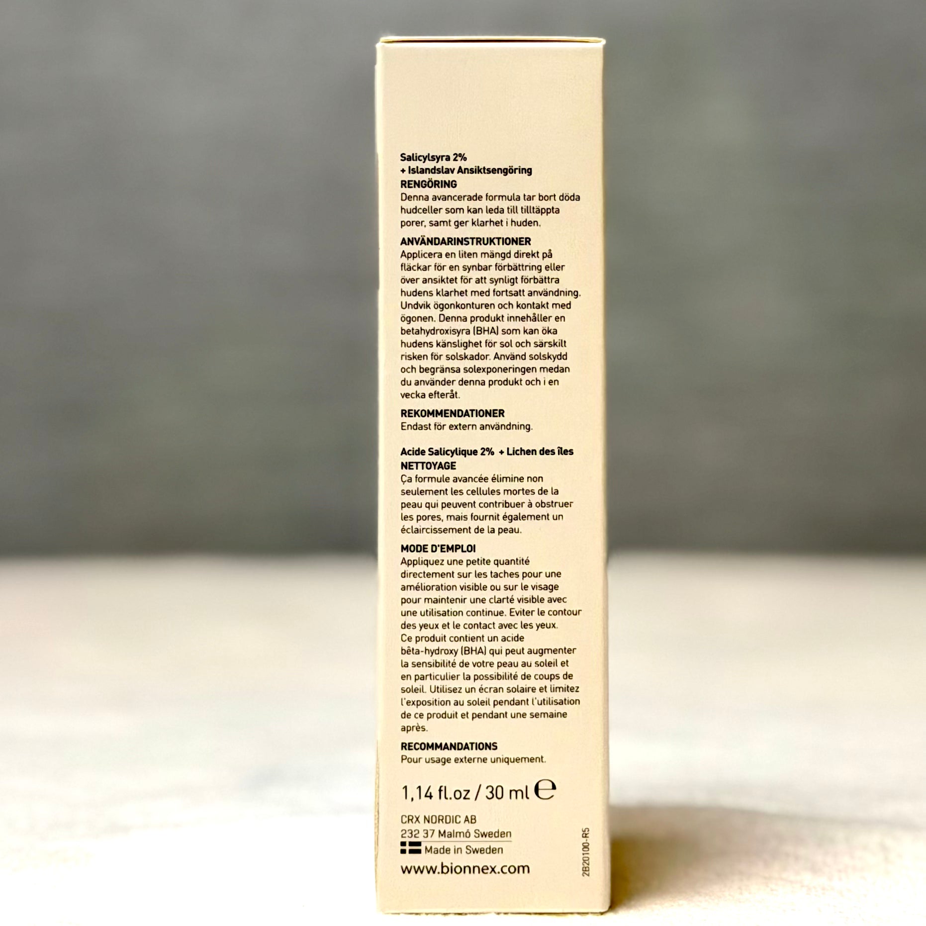 Bionnex Salicylic Acid 2% Cleanser 30ml