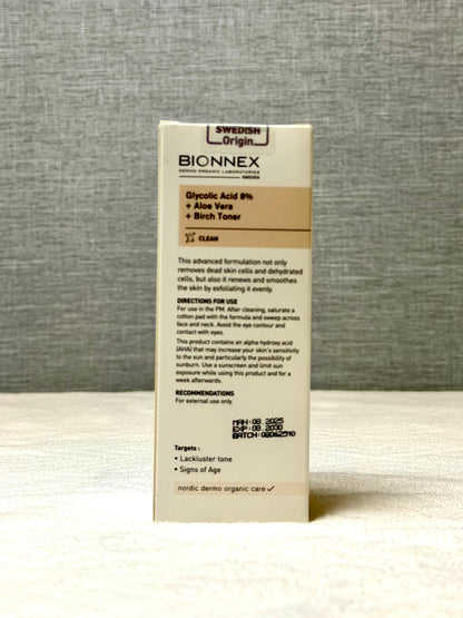 Bionnex Glycolic Acid 8% Toner 100ml