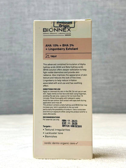 Bionnex AHA 10% Exfoliant 30ml