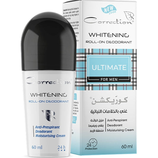Correction Ultimate Whitening Roll-On Deodorant for Men 60ml