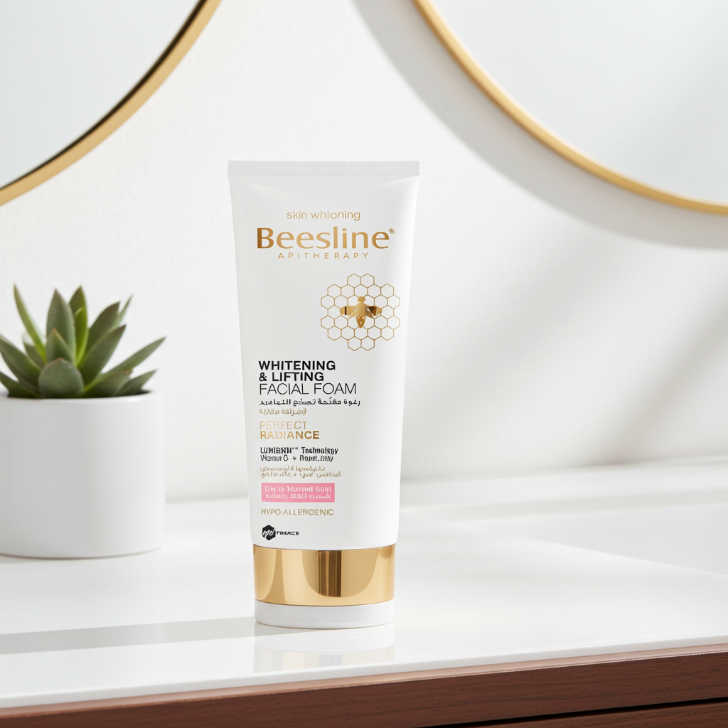 Beesline Hypoallergenic Whitening & Lifting Facial Foam With Vitamin C & Royal Jelly 150ml