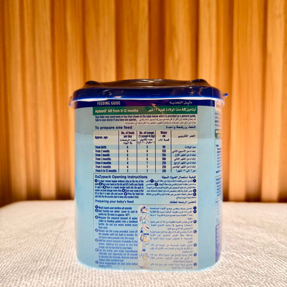 Aptamil AR Anti-Reflux Infant Milk Formula (0–12 Months) 400g
