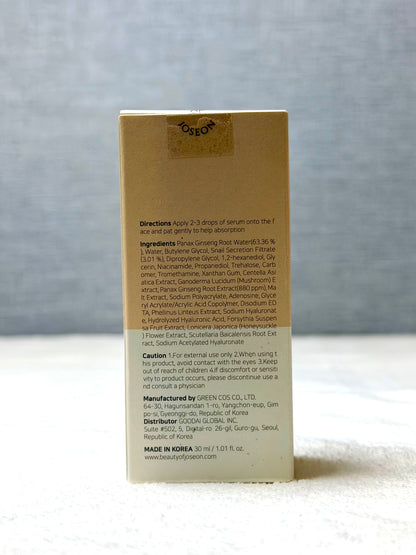 Beauty of Joseon Revive Serum: Ginseng + Snail Mucin 30ml