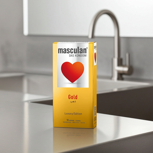 Masculan Condom Gold Luxury Edition 10S