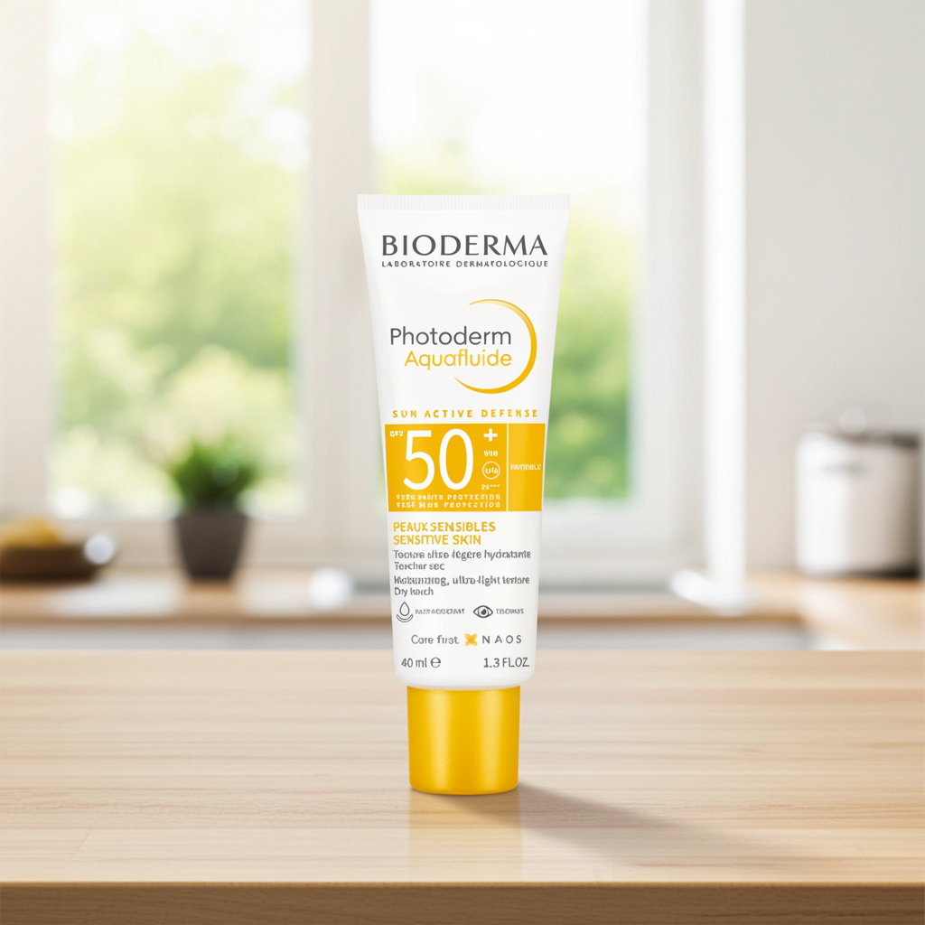 Bioderma Photoderm Aqua Fluid SPF 50+ Invisible Sunscreen for Normal to Combination Skin, 40ml Offer Pack