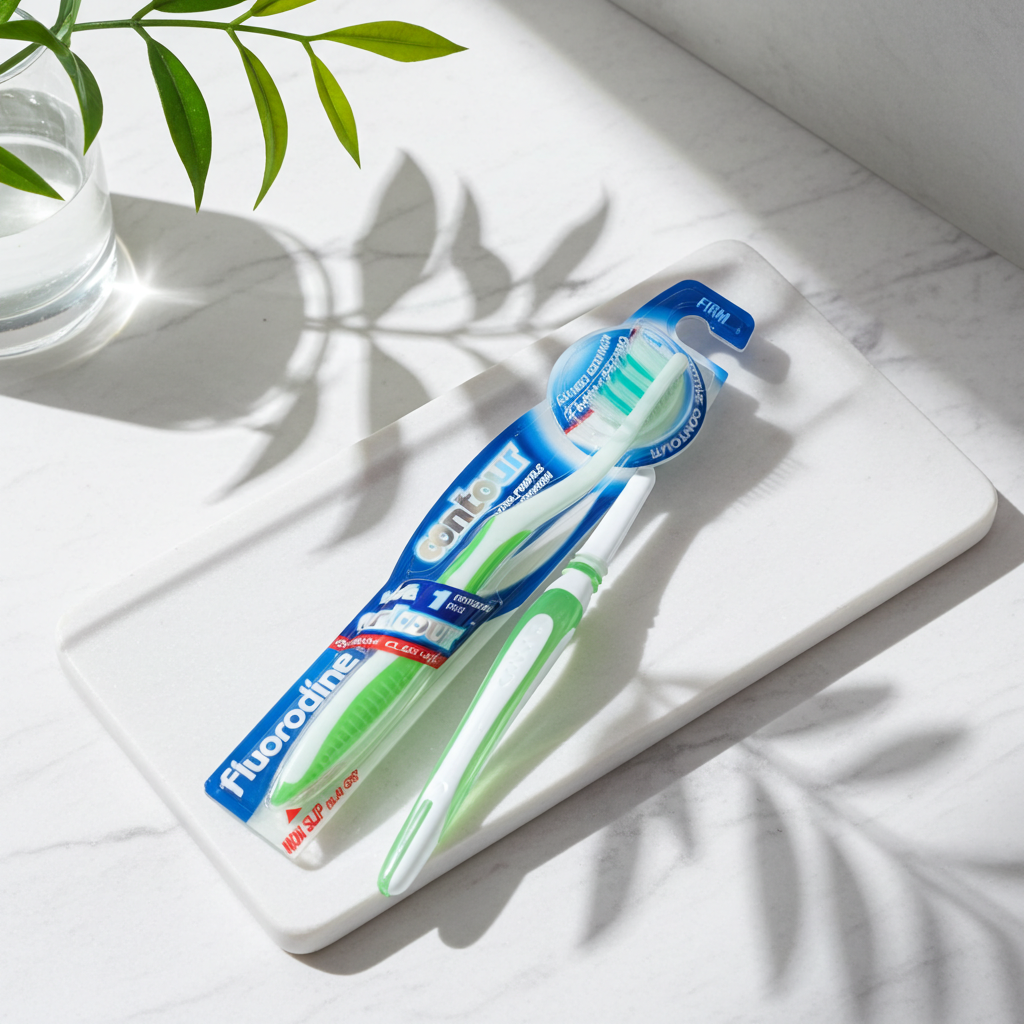 Fluorodine Active Contour Firm Toothbrush