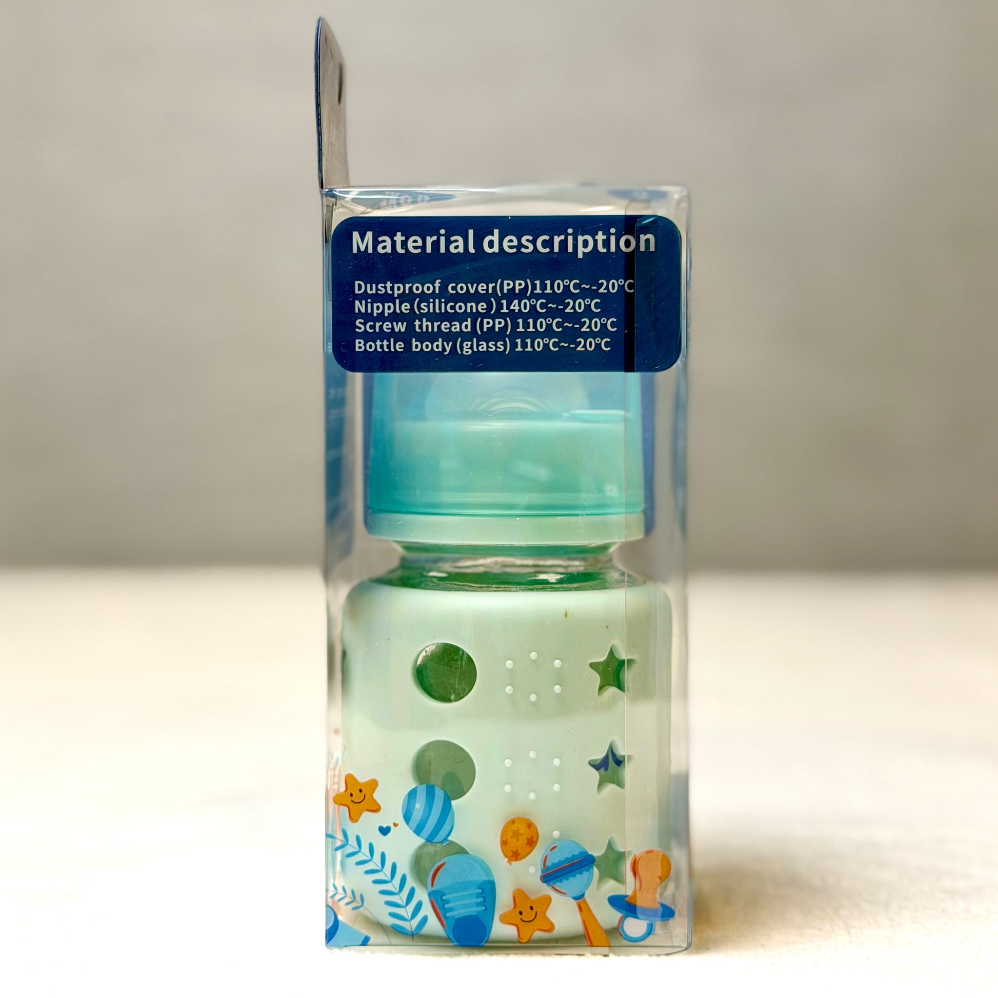 BP 10796 Glass Baby Feeding Bottle 60ml