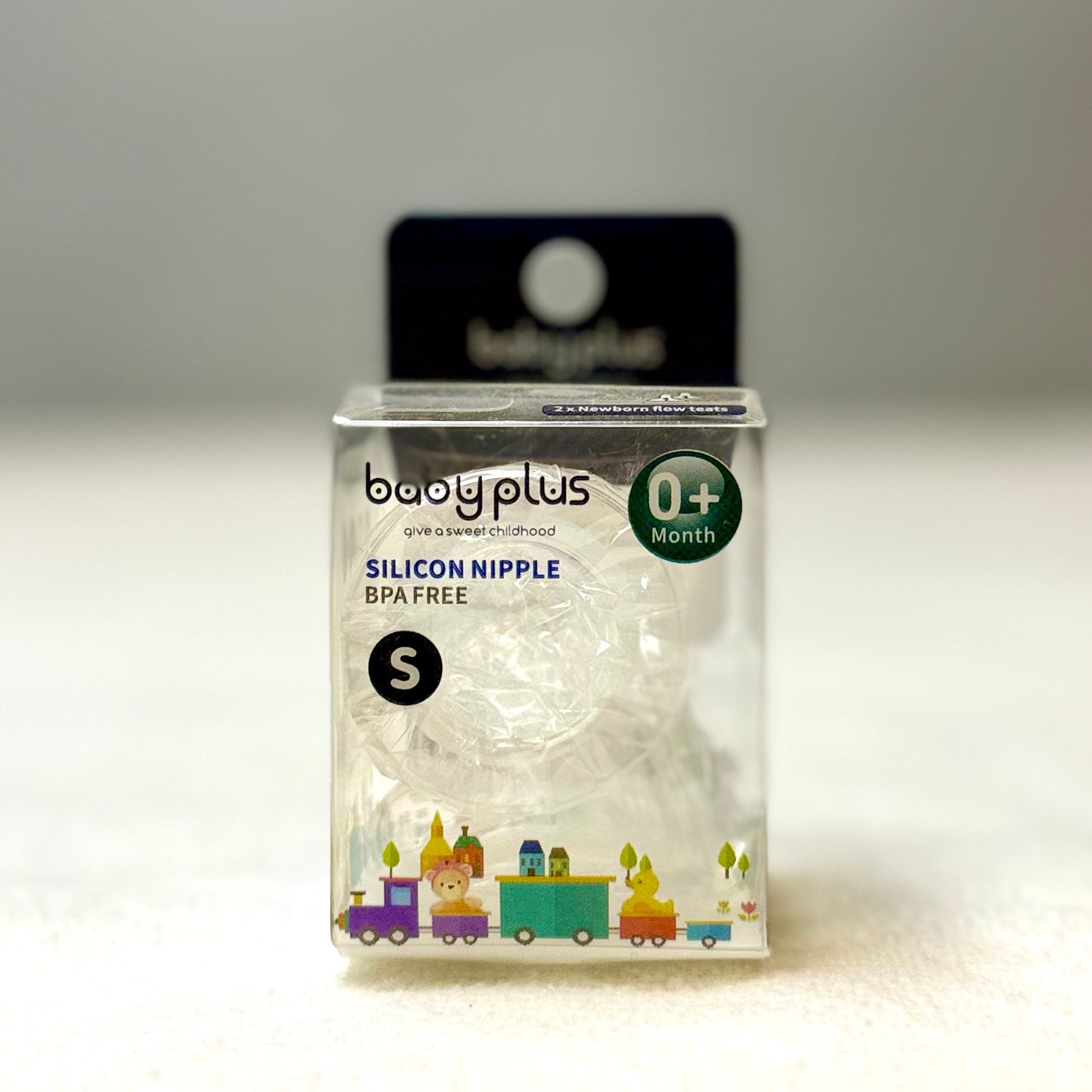 BP 10797 Silicone Baby Bottle Nipples Slow Flow – Pack of 2 (0+ Months)