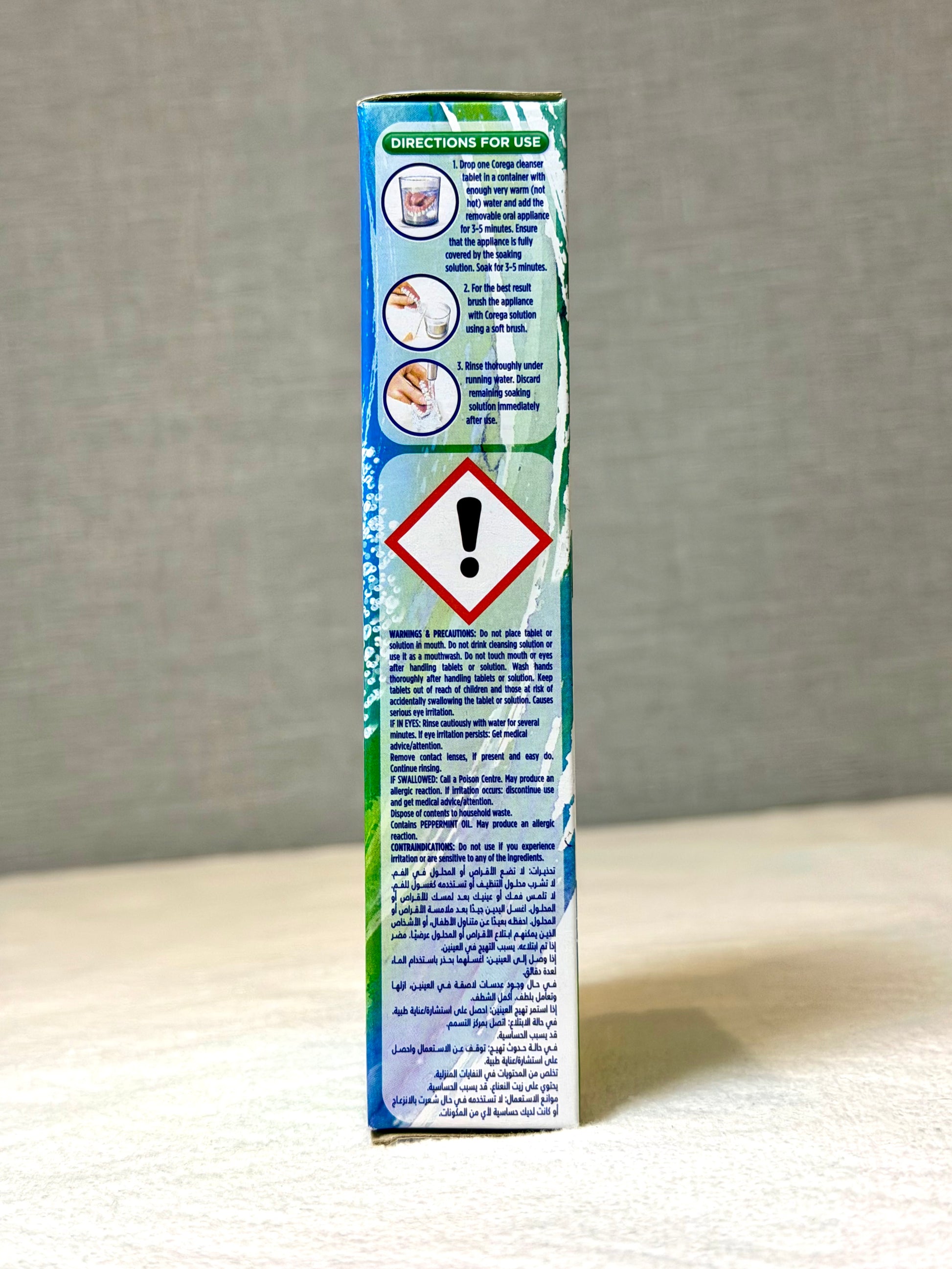 Corega 3 Minutes Daily Cleanser For Dentures 36 Tablets