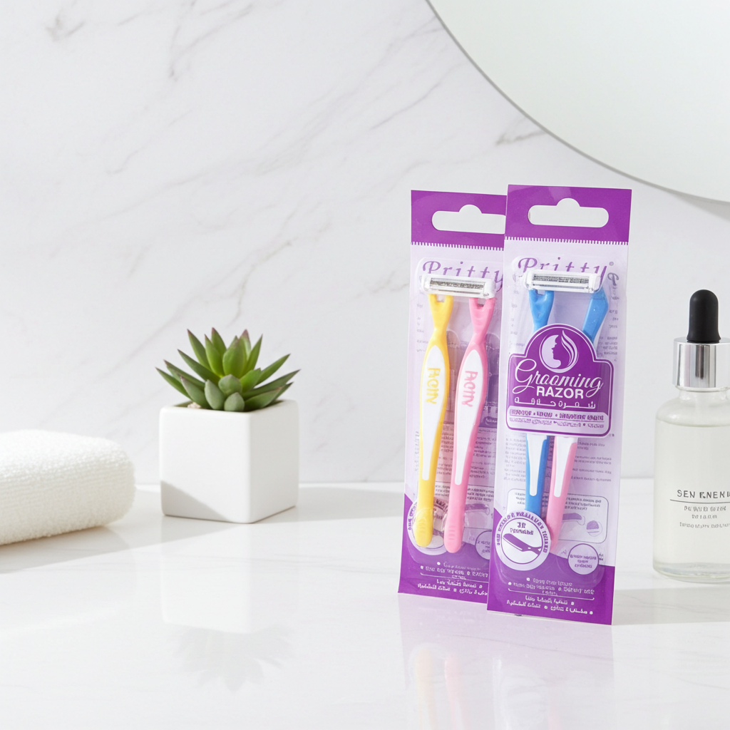 Pritty Facial Razor 3pc (FRTV-3PE)