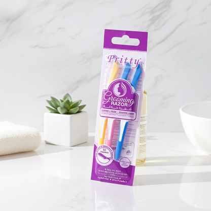 Pritty Facial Razor 3pc (FRTV-3PE)