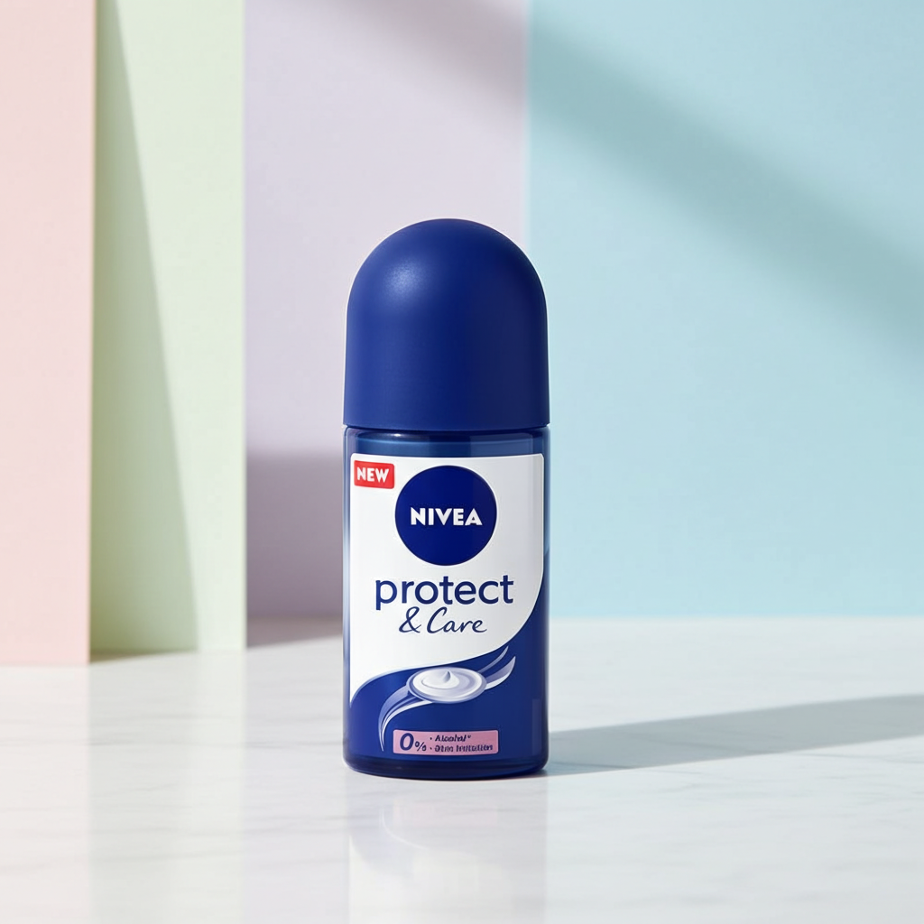 Nivea Protect & Care Deodorant Roll-On for Women 50ml