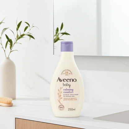 Aveeno Baby Calming Comfort Bedtime Bath & Wash 250ml