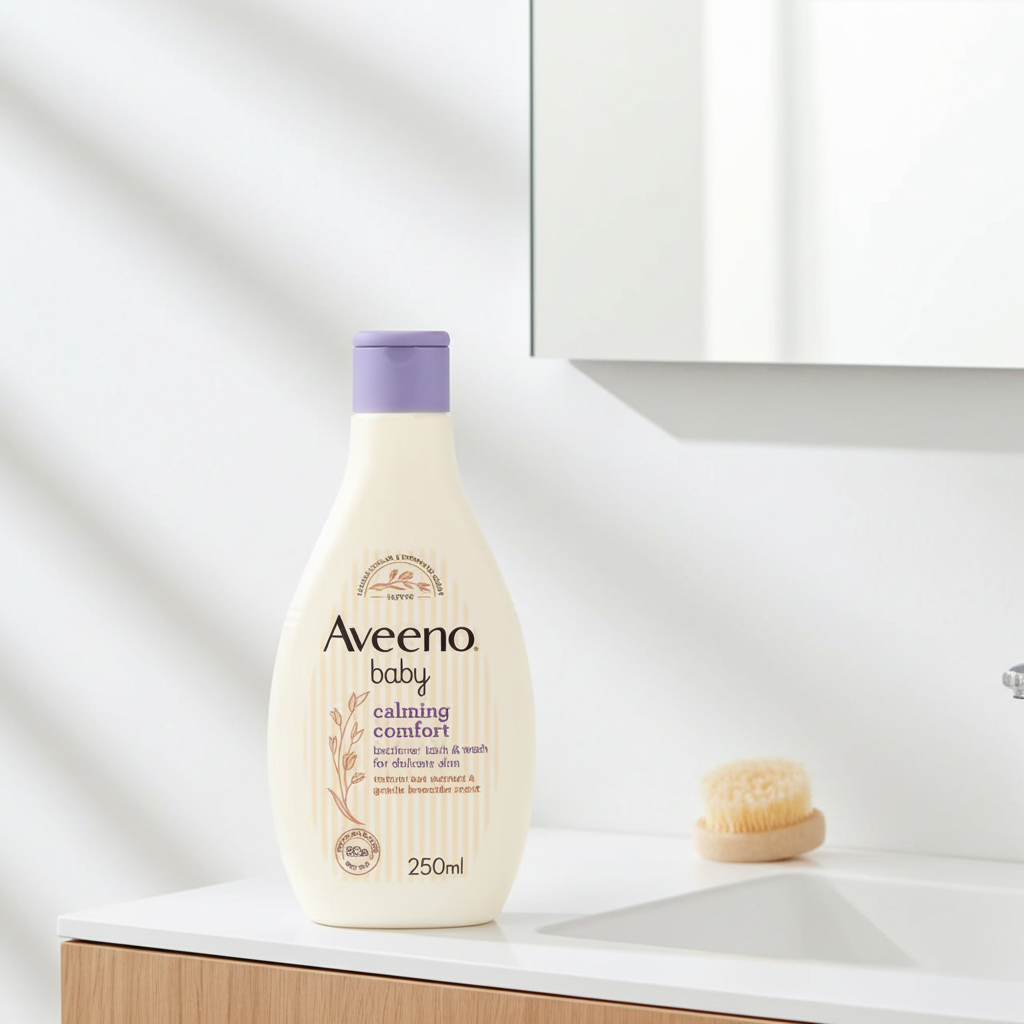Aveeno Baby Calming Comfort Bedtime Bath & Wash 250ml
