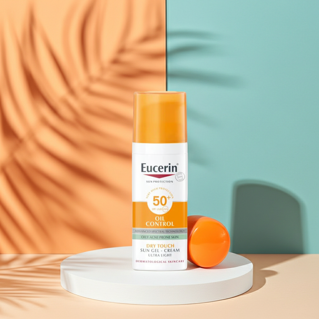 Eucerin Sun Oil Control Dry Touch SPF50 Face Fluid Offer Pack 50ml