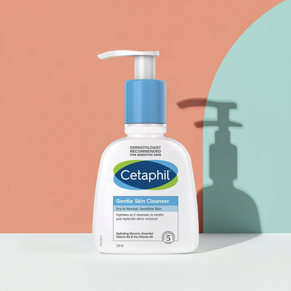 Cetaphil Gentle Skin Cleanser for Dry to Normal Sensitive Skin 236ml