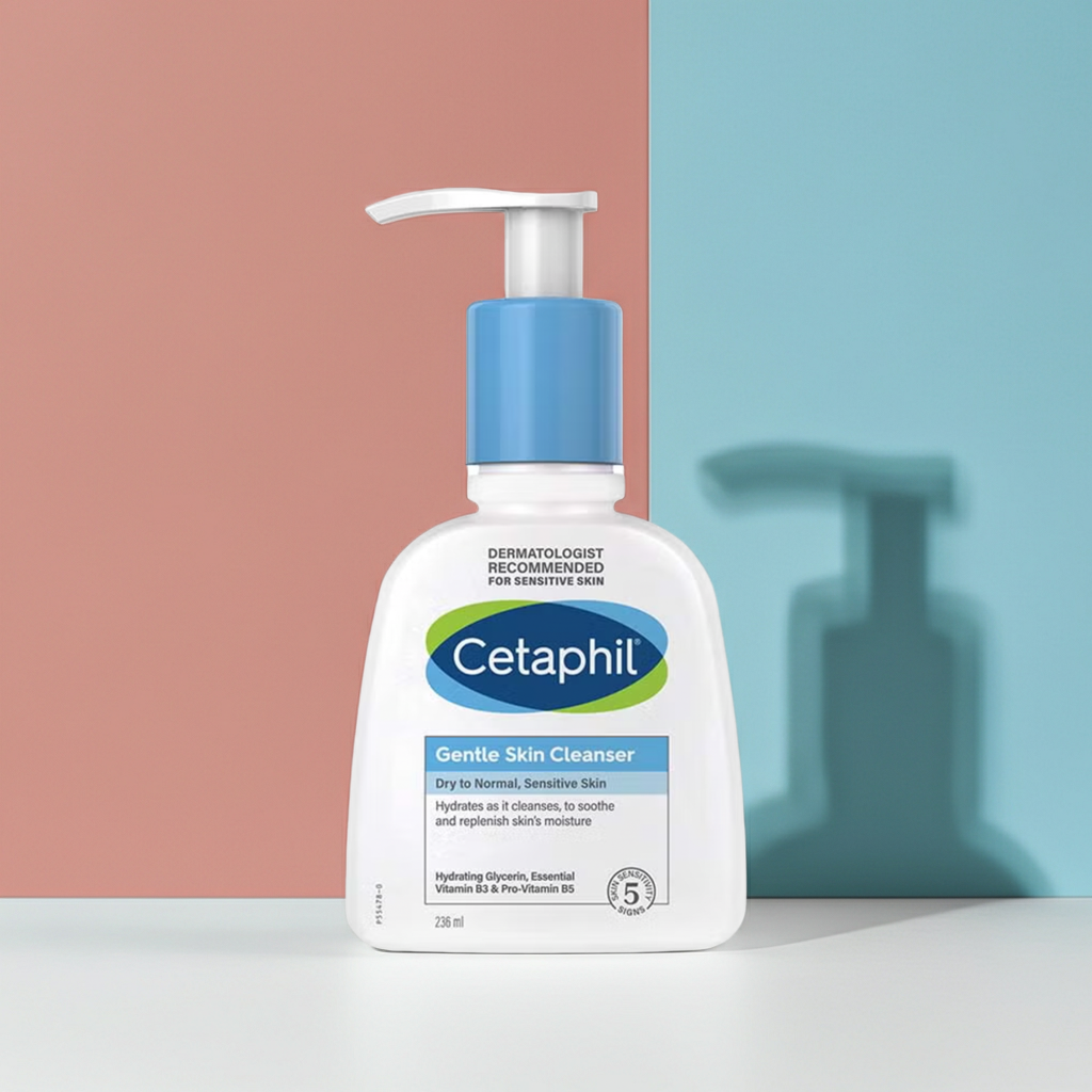 Cetaphil Gentle Skin Cleanser for Dry to Normal Sensitive Skin 236ml